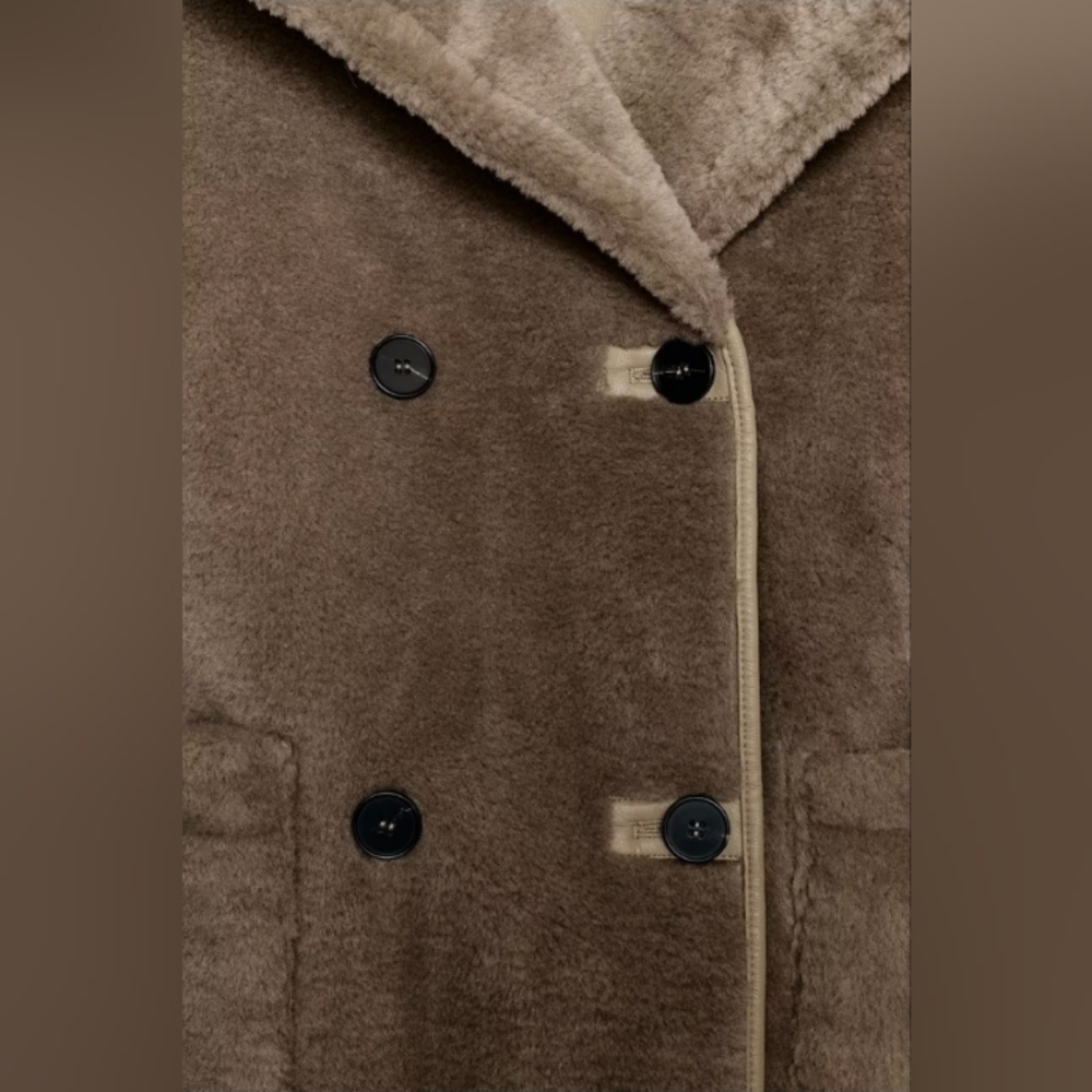 REVERSIBLE DOUBLE-FACED COAT - Picture 13 of 17